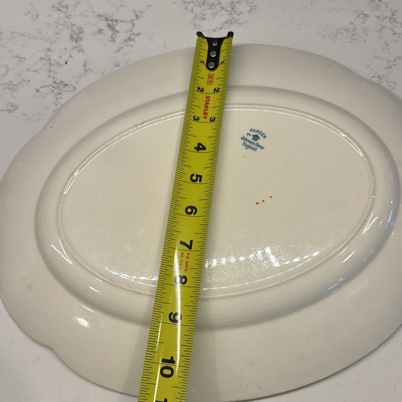 Art Deco Platter: 1920s Pareek, Johnson Bros. of England, AKA Grafton - Picture 8 of 8